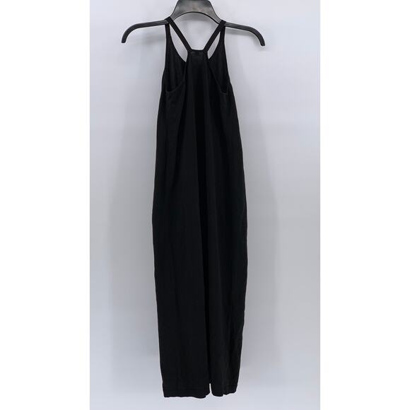 GU Women's Black Knit Halter Sleeveless Pullover Midi Dress SZ S - Picture 3 of 10